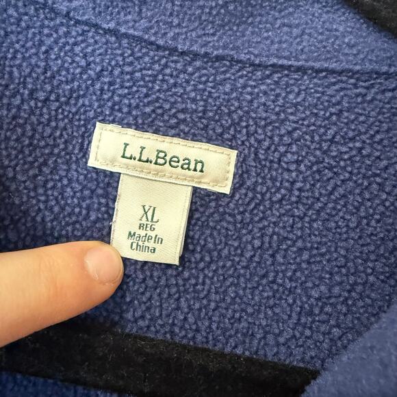 L.L. Bean Women's Fleece-Lined Flannel Shirt Snap-Front Plaid Blue Red XL Reg - Picture 3 of 7